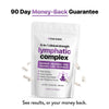 LYMPHATIC COMPLEX 6 IN 1 100% NATURAL Con 6 Ingredientes De Origen Organico: Kelp • Bromelina • Diente de león • Bardana • Cleavers.